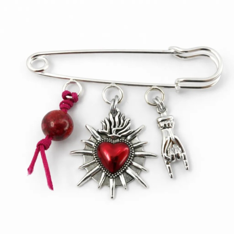 Bijou corse "e breve", Broche “U Core Santu”