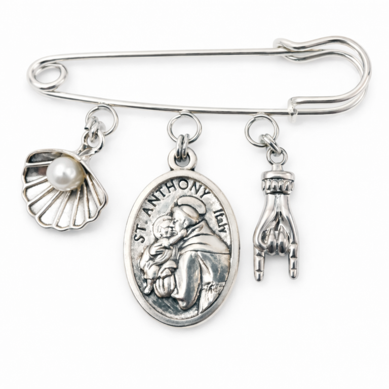 Bijou-corse- "e breve", Broche “A Fede è a Forza”