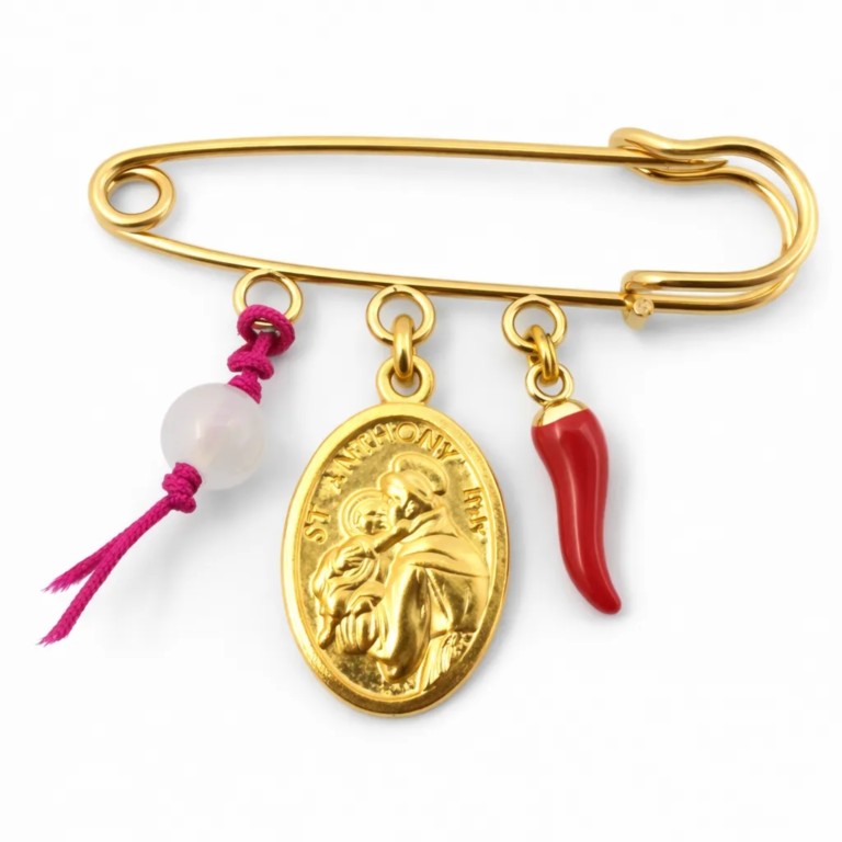 Bijou corse "E Breve" Broche “Sant’Antone Gran Prutettore”
