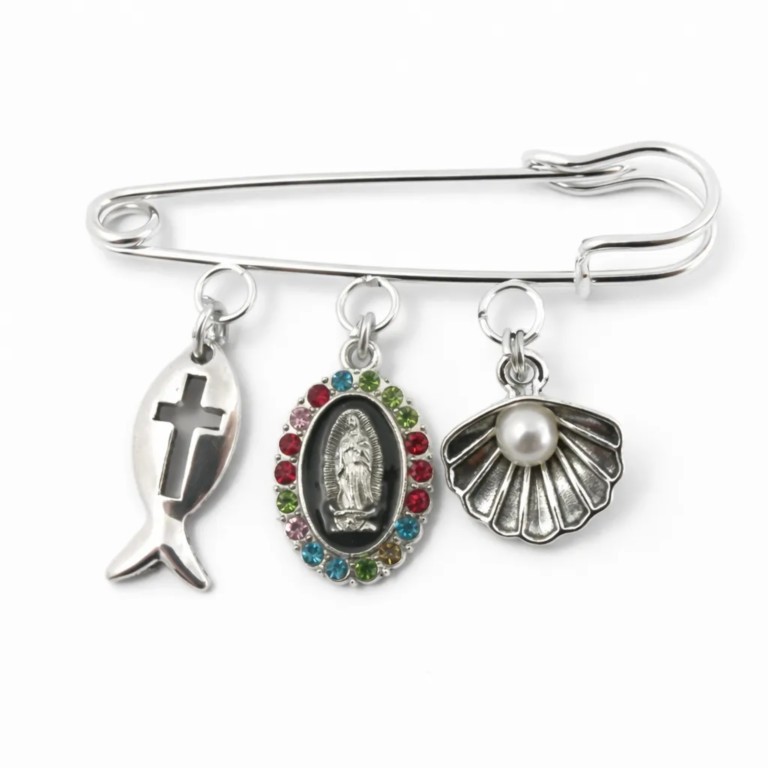 bijou corse "e breve", Broche “A Luce di Maria” 