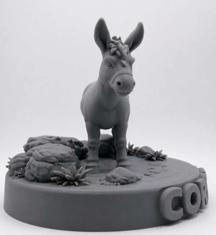Figurine-corse-ane-corse-face