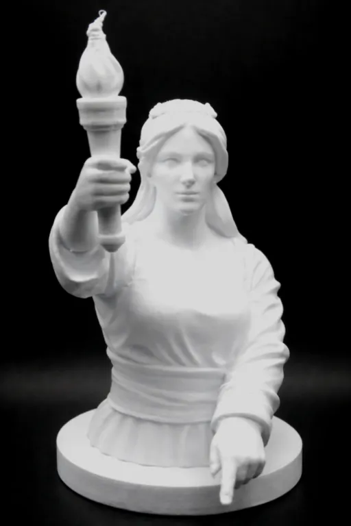 Figurine corse de Faustina Gaffory vue de face figurine-corse-faustina-gaffory-face-15cm.webp