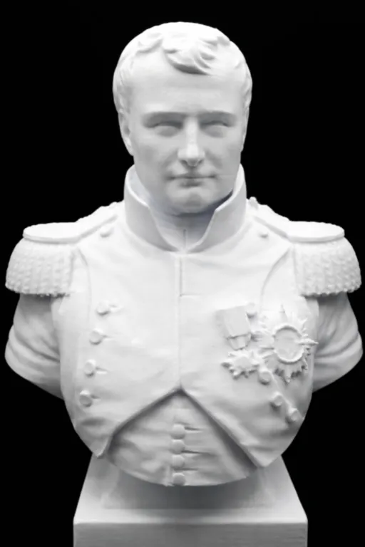 Figurine-corse-Buste de Napoléon 15 cm style albâtre – vue de face buste-napoleon-15-cm-style-albatre-face.webp