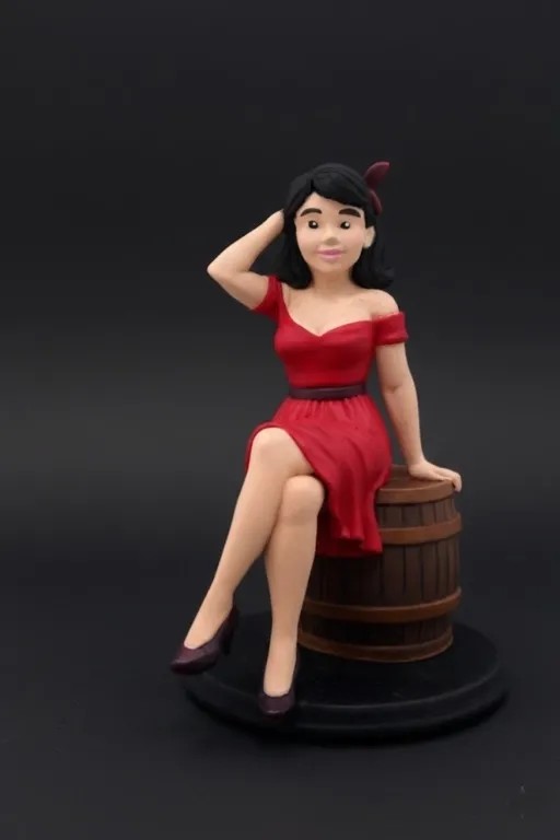 Figurine-corse-Pin-Up