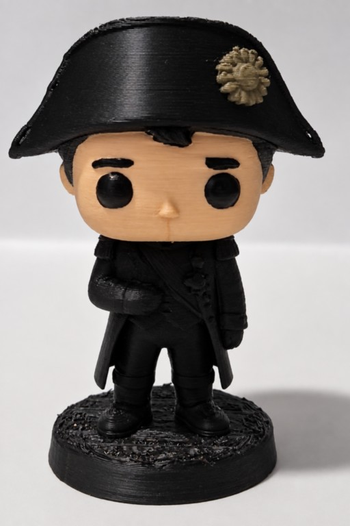 figurine-corse-3d-napoleon-pop-vue-face