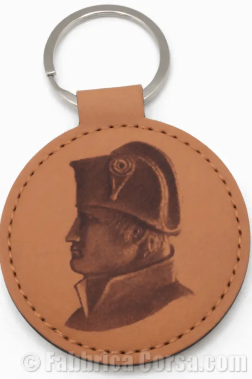 Porte-clés corse Napoléon Bonaparte 2 vu de face porte-cles-corse-napoleon-bonaparte-2-face