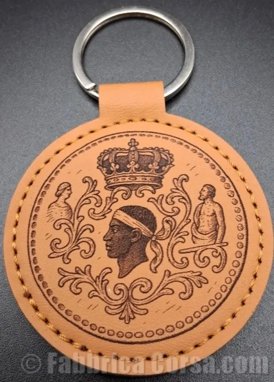 Porte-clés corse Soldu inspiré des monnaies de Pasquale Paoli porte-cles-corse-soldu-pasquale-paoli.webp