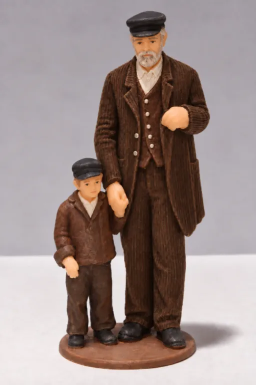 santon-corse-grand-pere-petit-fils-peint.webp
