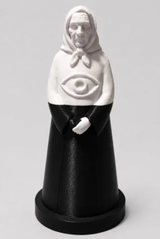 A Signatora figurine corse Fabbrica Corsa vue de face a-signatora-figurine-corse-fabbrica-corsa-face.webp