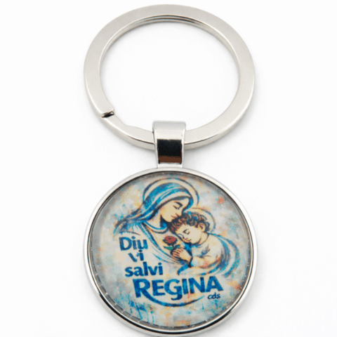 porte-cle-corse-metal-"Diu vi salvi Regina"