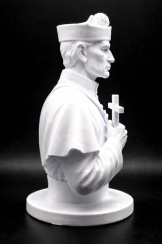 Figurine-corse-Buste de Circinellu, profil droit buste-circinellu-figurine-corse-profil-droit-15-cm.webp