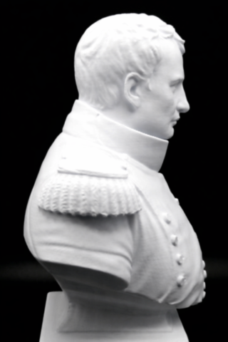 Figurine-corse-Buste-Napoleon-3