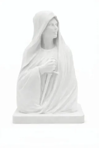 Figurine Culomba en résine blanche non peinte figurine-culomba-resine-blanche.webp