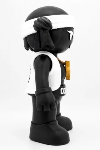 Figurine corse A Mamma Maiò avec bandeau noué – vue de profil figurine-corse-a-mamma-maio-15-cm-profil-2.webp