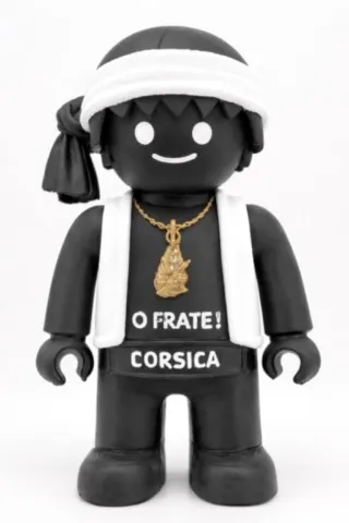 Figurine corse Maiò O Frate de 15 cm, vue de face figurine-corse-maio-o-frate-15cm-face.webp