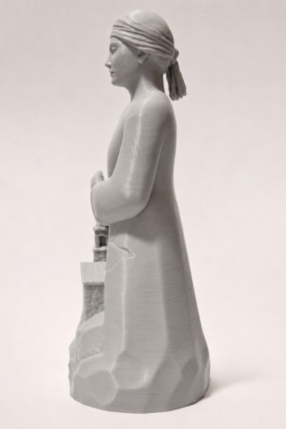 mamma-corsica-figurine-corse-3d-profil-gauche