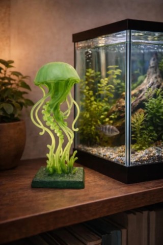 sculpture-meduse -situation