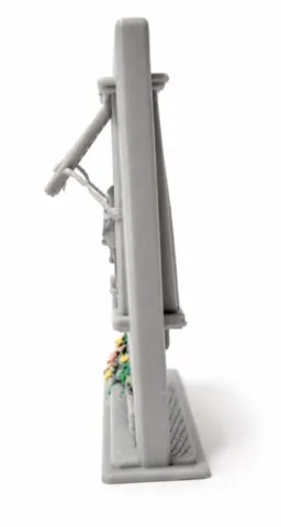 Profil gauche de la figurine corse 3D Memoria figurine-corse-memoria-12cm-profil-gauche.webp