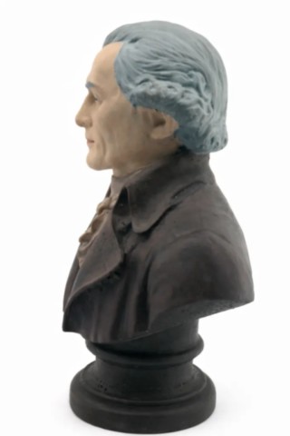 Buste de Pasquale Paoli, figurine 3d 11 cm cote-1