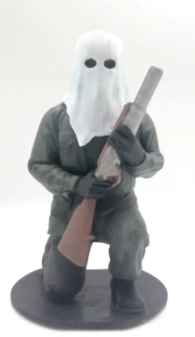 Figurine-corse-Ribellu corse à genoux impression 3d