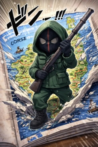 Figurine-corse-Ribellu-manga-situation