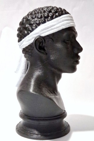 buste-testa-mora-figurine-corse-15cm-profil-droit