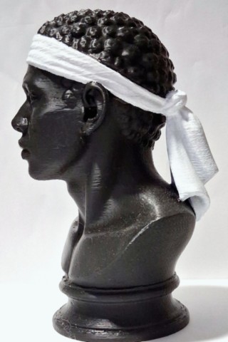 buste-testa-mora-figurine-corse-15cm-profil-gauche