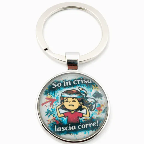 porte-cle-corse-metal-so-in-crisa-lascia-corre-face.webp