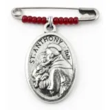 broche-corse-saint-antoine-de-padoue-argentee-perles-rouges.webp