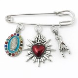 Bijou corse "e breve", Broche “A Luce di Maria” 