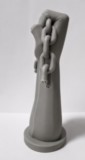 Evviva figurine corse 3D grise vue de profil gauche evviva-figurine-corse-3d-grise-profil-gauche.jpg