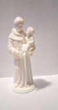 Figurine corse de Saint Antoine de Padoue portant l’Enfant Jésus assis sur un livre, vue de face figurine-saint-antoine-de-padoue-corse-15cm-face.jpg