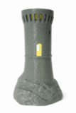 Tour génoise, lampe d'ambiance jaune