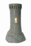 Tour génoise, lampe d'ambiance orange
