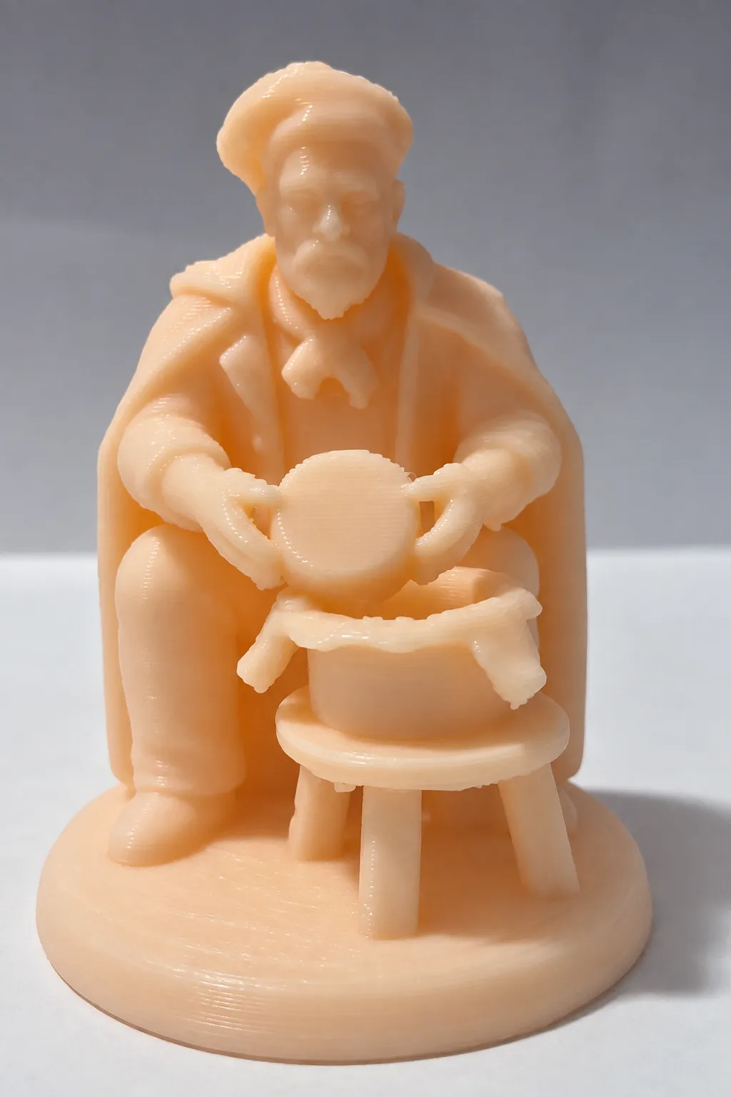 santon-corse-fromager-figurine-corse-face