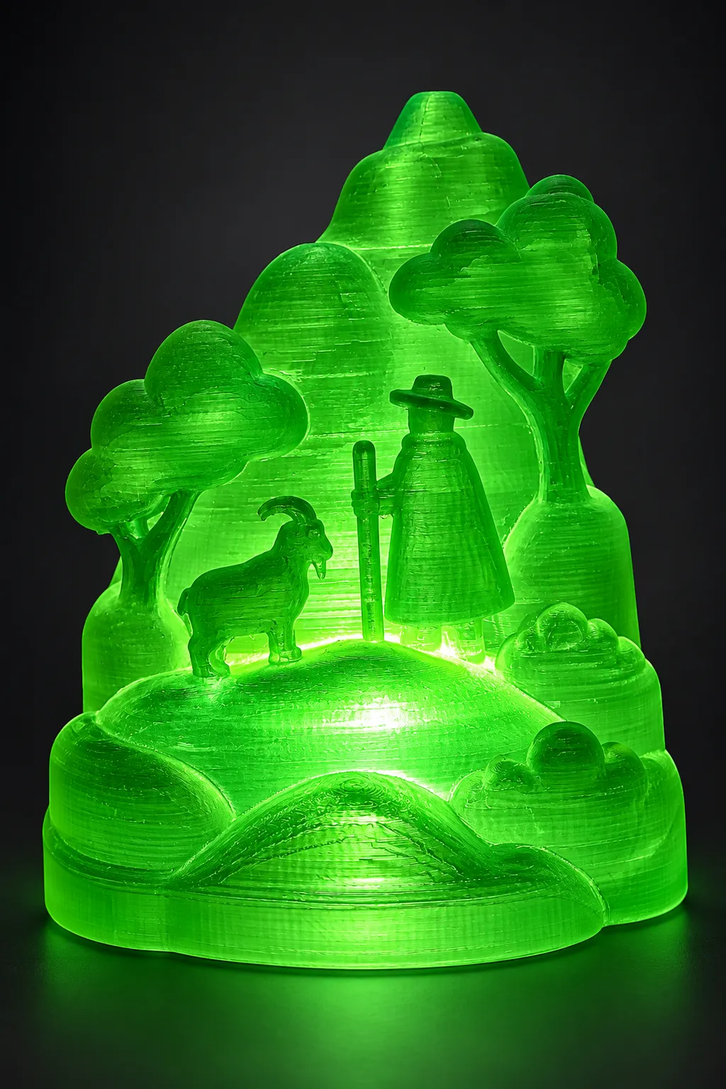 Lampe d’ambiance corse « Nature » – Tirage limité à 25 exemplaires