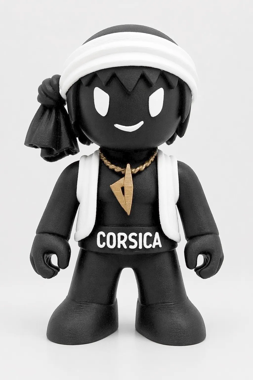 Maiò, u babbu. Figurine corse 3d en PLA.