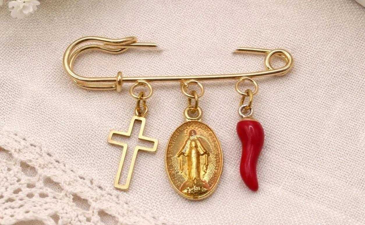 broche-corse-e-breve-medaille-miraculeuse-orange-2