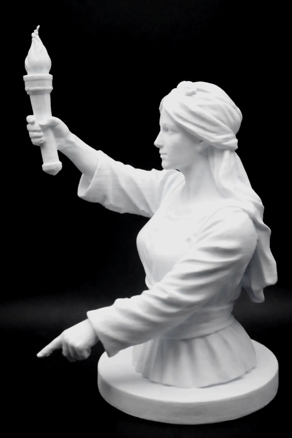 buste-faustina-gaffory-profil-gauche
