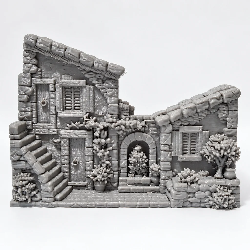 Ruelle 1 – Décor de crèche corse