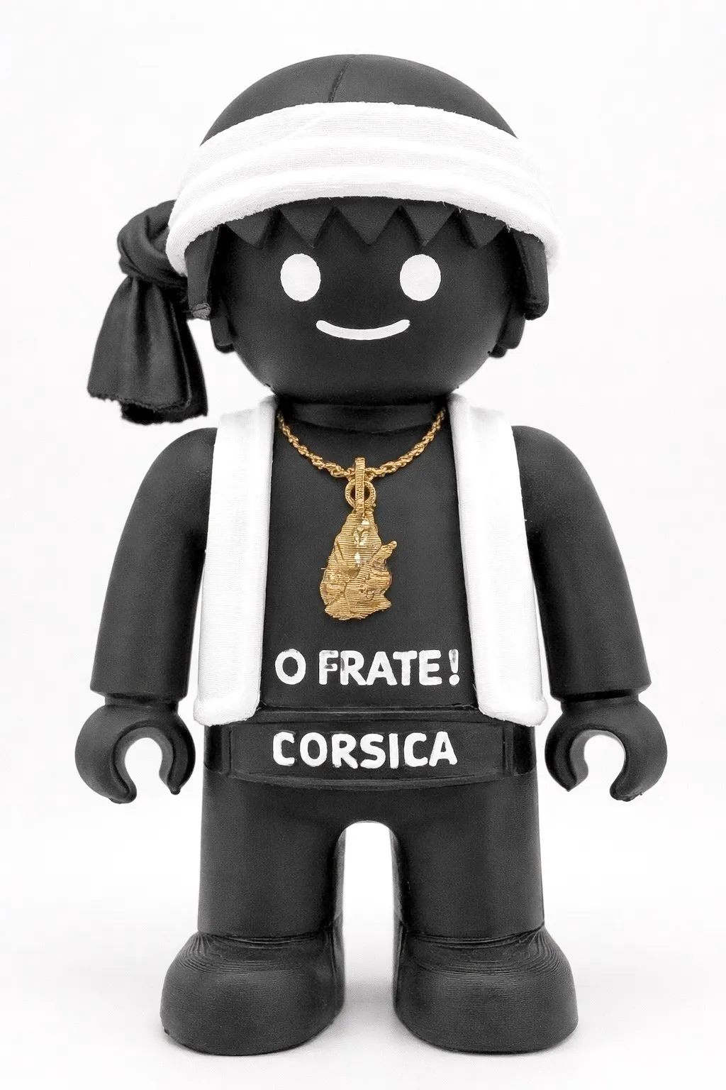 Maiò, o frate. Figurine corse 3d en PLA.