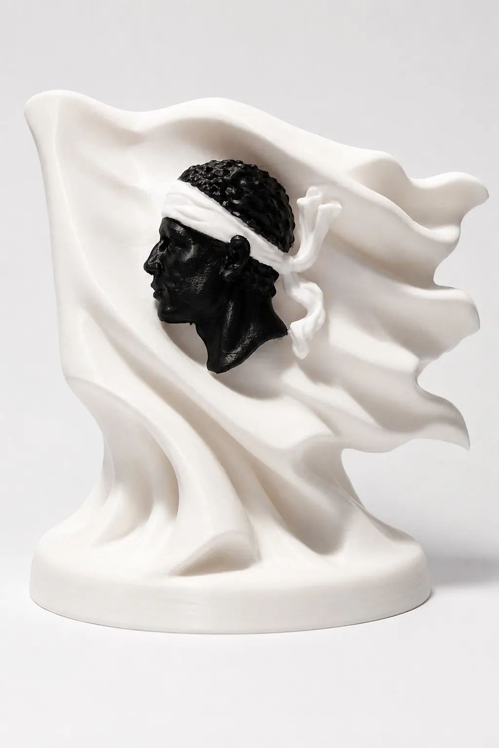 Bandera – Figurine corse 3D Testa Mora et drapeau corse