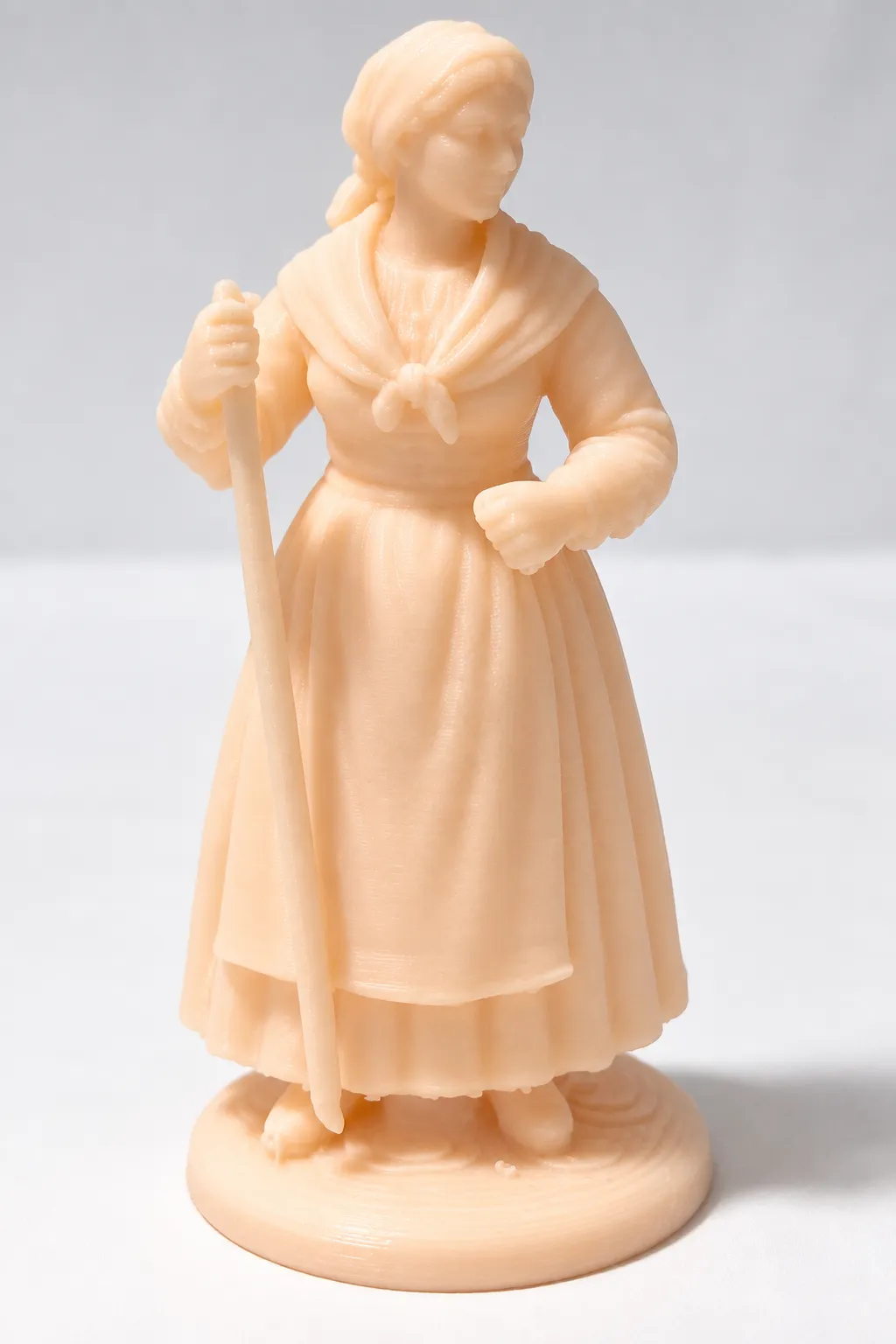 santon-corse-bergere-figurine-corse-face