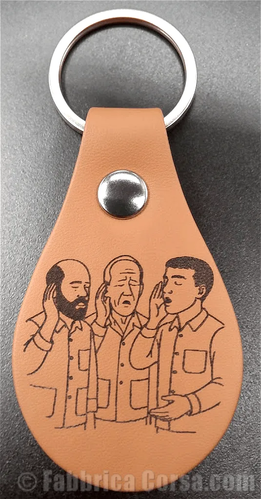 Porte-clés corse « Paghjella » personnalisable