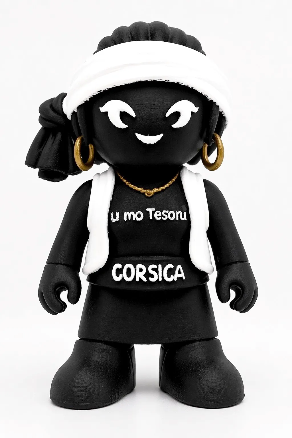 Maiò, A Mammò – Figurine corse 3D en PLA de 15 cm